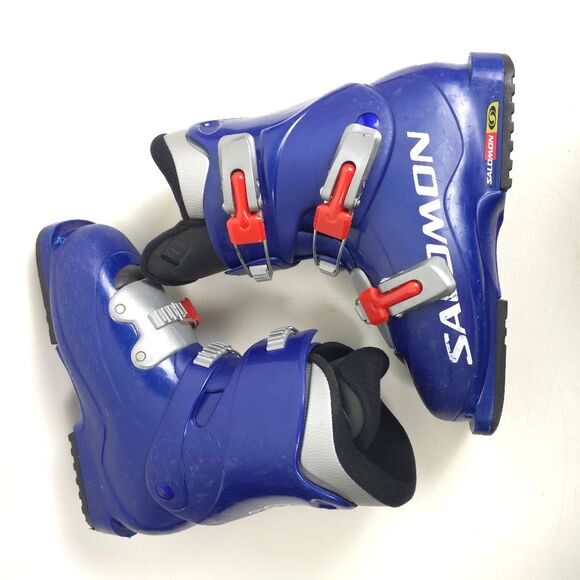 Salomon Performa T3 Ski Boots Blue Men’s 6 / Women’s 7.5 Mondo 24.5 Snow Winter